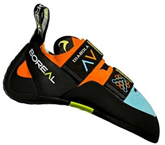 Boreal Girl's Diabola Climbing Shoe, Multicoloured Multicoloured 001, 3.5 UK