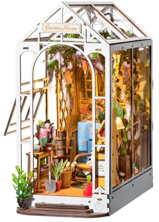 Robotime Booknook Garden House Robotime - TGB06 - DIY Miniatyrhus - Hantverk