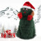 XIAOYIYI Albero di Natale Che Canta e Balla, Babbo Natale Musicale ballando e cantando Babbo Natale Figura figurina a Pile, Natalizie Fatte a Mano Babbo Natale, novità Ornamenti Natalizi Decorazioni