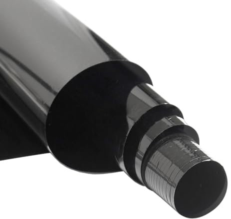 ETOPARS 60cm x 300cm 5% VLT Auto Scheibentönungsfolie Tönungsfolie Rolle Fensterfolie Sichtschutzfolie Scheibenfolie Sonnenschutzfolie Fenster Aufkleber Rauch