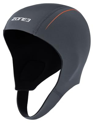 ZONE3 Neoprene Active-Flex Swim Cap For Swimming, Surfing, Paddle Sports