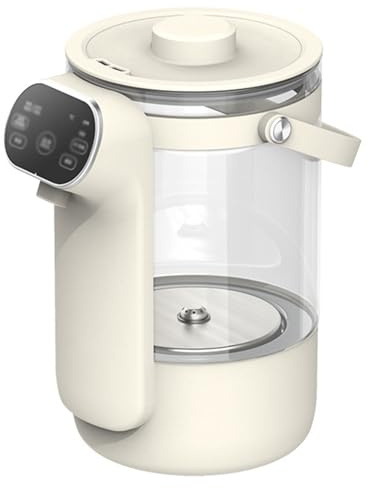 Distributore di Acqua Calda istantanea 800W BOLIDINA VACIVABILE Rimovibile Serbatoio di Vetro da 3L One-Touch Continuole e declorazione bollitore Elettrico con Controllo