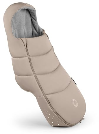 Bugaboo Saco de Silla, Accesorio imprescindible para el Carrito, Impermeable y para Todas Las Estaciones, calentito y Transpirable en Desert Taupe