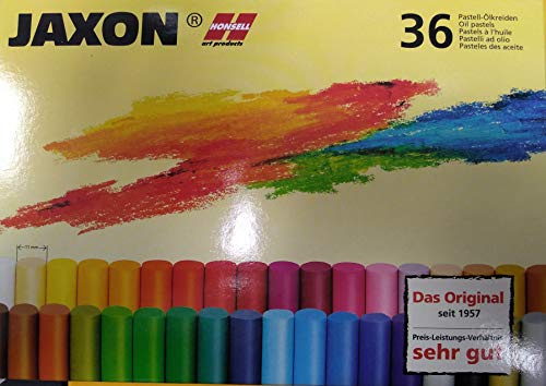 HONSELL JAXON 47436 - Gessetti a olio pastello, confezione da 36 pezzi