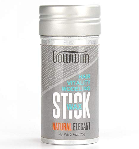 gowwim Stick Pomata Per Capelli, Cera Per Capelli Unisex, Cera Per Capelli in Stick, Morbida Con Una Leggera Fragranza 2.7Oz 75g.