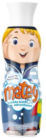 Matey Max Bubble Bath | Kids Bubble Bath for Bath Time Fun | Long-Lasting Foamy Bubbles | Gentle Bath Wash for Children
