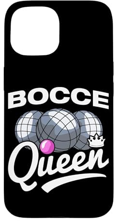 Custodia per iPhone 15 Bocce Queen Petanque Bocce