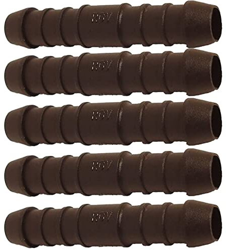 5 x Universal Straight 6mm Autonomous Car Radiator Pressurized LPG Tuning Barbed Reducer Adapter Hose Pipe Connectors