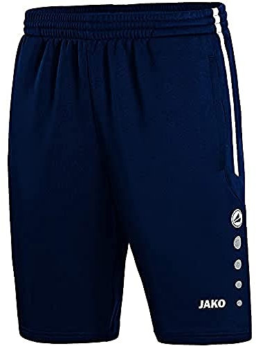 JAKO Kinder Trainingsshorts Active, Schwarz/Weiß, 140