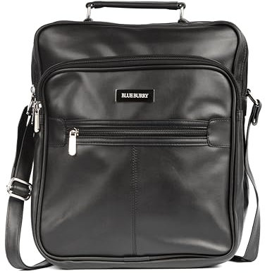 XL Arbeitstasche,Herren Umhängetasche, Schultertasche, Reise-Tasche, Männer Leder Optik