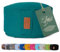 #DoYourYoga rundes Yogabolster - waschbarer Bezug, Bio-Buchweizenschalen (KBA) Füllung, 30 x 15 cm, Yoga Kissen für Yin Yoga & Meditation - dunkelgrün