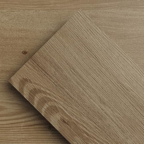 ATOPOSE Vinyl Flooring-Lino Flooring, Self Adhesive Wood Look 18 Floor Planks-Pink Brown-2.51 m²,Easy Clean for Bathroom Flooring,Living Room Floor Kitchen Floo Rental House Floor