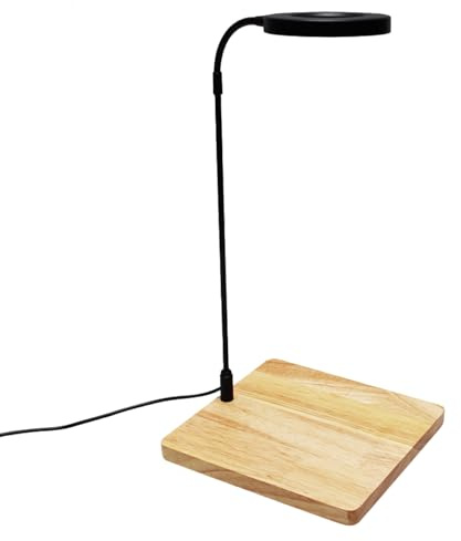 LED-akvarium - komplett spektrum akvarium växellampa med automatisk på/av timer | justerbar ljusstyrka LED vit blå röd grön rosa, expanderbara fästen