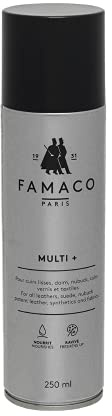 Famaco Multi+, Produit de rénovation de Chaussures en Cuir, en Daim ou en Textile et de Restauration de la Couleur, 250 ML, Transparent