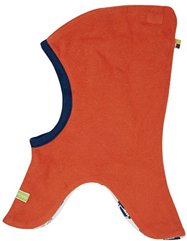 loud + proud Schlupfmütze Fleece, GOTS Zertifiziert,Cinnamon, 86/92
