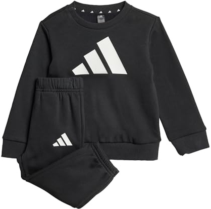 adidas Unisex Baby ESSENTIALS JOGGER, Black/White, 3-4 Years