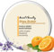 Crema hidratante de manteca de karité orgánica de 100 ml con naranja dulce y lavanda, 100% pura y natural, mantequilla corporal hidratante profunda para piel seca, estrías, cuidado del cabello