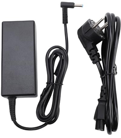 Annadue Laptop Charger, 65W Universal Laptop Charger, 4,5x3,0 Mm Tips, 19,5V 3.33A, Multi Guard Tech, 1,8 M DC -sladd, 1,2 M AC -kabel, OEM -ersättning, Energieffektiv (EU)