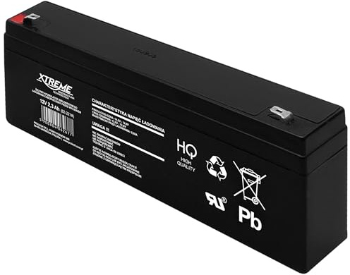 Xtreme 12V 2.3Ah AGM Gel Battery Deep Cycle Maintenance Free UPS Backup Power Unit