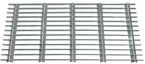 Woodside Large Rectangle Heavy Duty Galvanised Steel Garden Door Mat