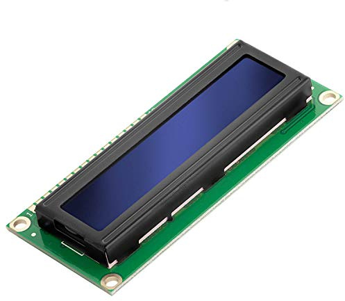 AZDelivery 5 x HD44780 1602 LCD-modul visar 2x16 tecken med blå bakgrund och vita tecken kompatibel med Arduino och Raspberry Pi med e-book!