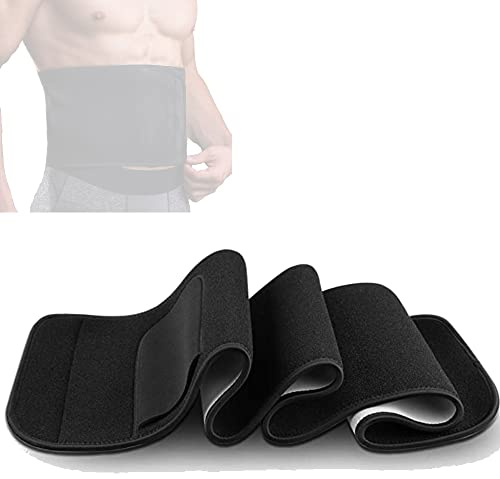 FFitness Fascia Addominale Dimagrante per Uomo e Donna Cintura Regolabile x Sudorazione Perdita Grassi Fascia Contenitiva Snellente