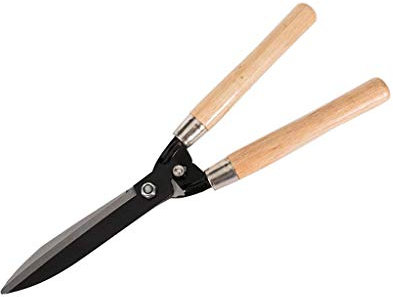 TONZN Tagliasiepi Manuale da Giardino, tagliasiepi da Giardino, cesoie in Acciaio a Manico Lungo da 20 Pollici, Piante e arbusti, potatori Bypass con Impugnatura Comoda