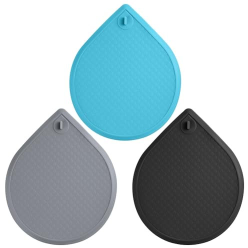 HOTUT Bouchons de Vidange en Silicone, Bouchon de Bain, Couvercle de Bouchon de Baignoire, Bouchon de Vidange Universel en Silicone, pour Salle de Bain, pour Baignoire, Évier, Buanderie, Cuisine