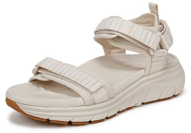 Vionic Women's Sandal Walk Max Wanderer with Arch Support White UK 8.5 Medium Fit