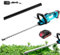 Heckenschere Akku Profi Hecken, 24V Heckenschere Elektrisch mit Akku und Ladegerät, Messerlänge 51cm, Dual Schnittklingen, Ergonomischer Griff, Elektro Heckenschere für Sträucherschneiden Gartenpflege