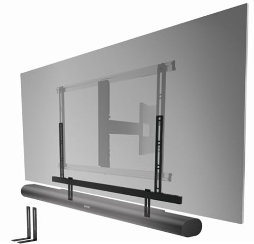 Vogel’s Premium-Halterung für Sonos Soundbars – perfekte Positionierung für Arc (Ultra), Beam & Playbar | Ideal in Kombination mit drehbaren TV-Wandhalterungen | Zusätzlich für weitere Marken geeignet