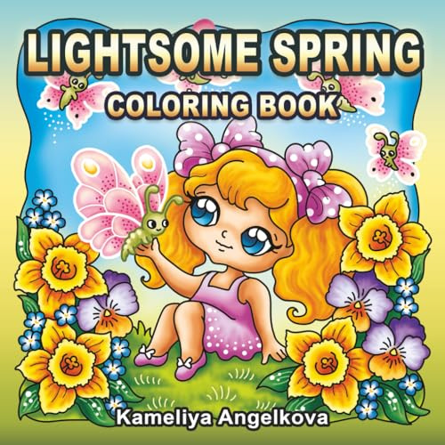 Lightsome Spring Coloring Book