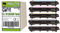 5X AngryFrog Toner Kompatibel für Brother TN-241/TN-245/für Brother 9142CDN, HL 3150cdw, HL 3170cdw TN-241BK 245C TN 245 M TN 245Y Schwarz, 2.500 Seiten schwarz und 2.200 Seiten