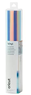 Cricut Holographic Permanent Vinyl | Blue | 1.2 m (4 ft) | Self Adhesive Vinyl Roll | for use with All Cricut Cutting Machines