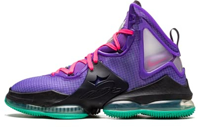 Nike Lebron XIX Herren Basketball Trainers CZ0203 Sneakers Schuhe (UK 7.5 US 8.5 EU 42, wild Berry 500)