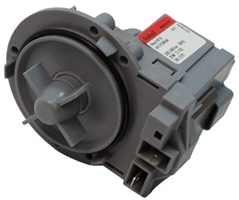 Motore pompa di scarico (unità) LG Lavatrice EAU61383505 LG: Pompe per Lavatrice, Grigio, Plastica, Classico, Submersible