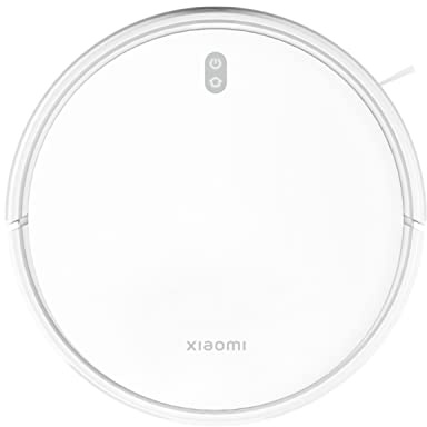 Xiaomi Robot Vacuum E10, 4000Pa Powerful Suction Power, 2-in-1 Sweep & Mop, Auto Recharge with Smart Water Tank, WiFi, App Control, Slim Design, White