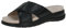 CAPRICE Damen Pantoletten aus Leder mit Klettverschluss, Schwarz (Black Nappa), 41 EU