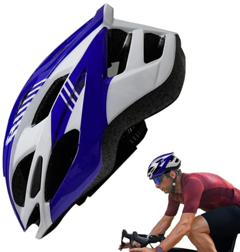 Xummpxuk Casco da bici | Casco di sicurezza da equitazione, per bici, copricapo di sicurezza regolabile sottogola per donne uomini giovani montagna strada città scooter pattinaggio