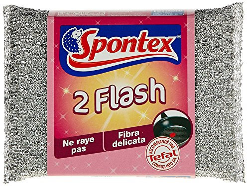 Spontex Abrasivo Flash, 2 Pezzi