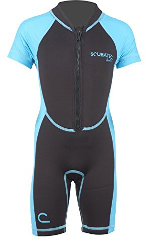 Scubatec Neopren-Lycra barnshorts blå 116-122 (XS)
