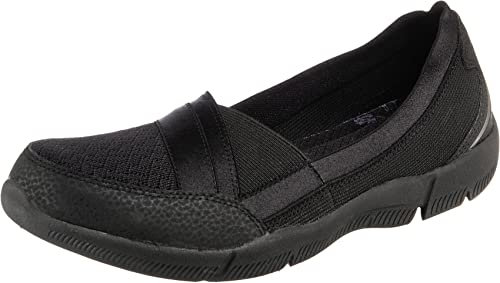 Skechers Women's Be-lux - Daylights Mary Janes,Black Black Mesh Durabuck Trim Bbk,6 UK