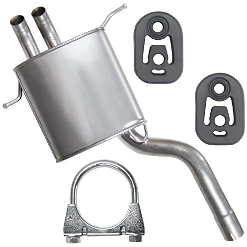 Endschalldämpfer Auspuff Endtopf für Mercedes C180 C200 CL203 1.8 2.0