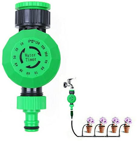 Shiwaki Timer meccanico dell'acqua per il rubinetto, timer per l'irrigazione del giardino Timer per il controller del sistema di irrigazione automatico
