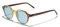 D.Franklin - Gafas de sol unisex con cristales de protección UV - Modelo ultra-light-s-round