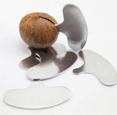 Nutcrackers, 5Pcs Nut Splitter Walnut Opener, Mini Nutcrackers, Stainless Steel Macadamia Walnut Opener Portable, Kitchen Tools