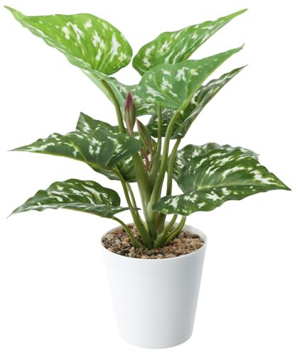 Duronge Artificial Plant Indoor, Potted Plants, Indoor Plants, Artificial Plant, Plant Decorative, for Office Desk Shelf,Garden,Home,Bathroom,Windowsill Decor