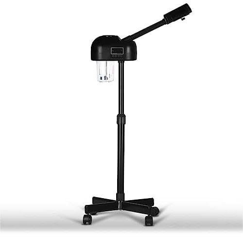 LN COZY CORNER Professional Nano Ionic Steamer – Ultimate Steamer for Home Spa, Deep Cleansing, and Skin Hydration (Black)