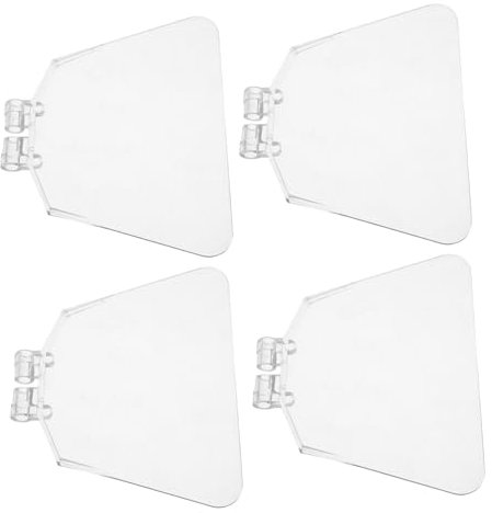 Mikinona 4stücke Schutzhaube Für Winkelschleifer Transparente Abdeckung Für Schleifmaschinenhalterung Zubehör Für Schleifmaschinenabdeckung Augenschutz Für Doppelschleifer Ersatzteile Für s