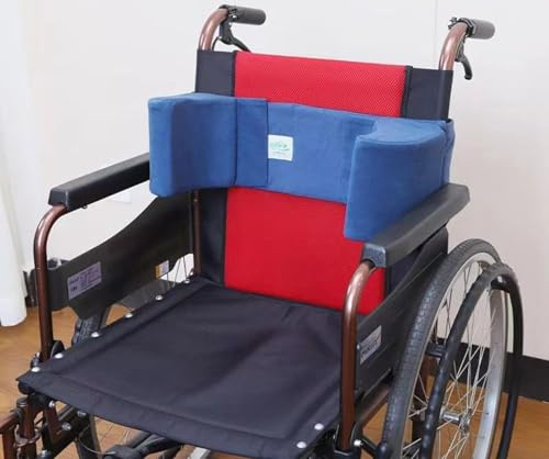 Supporto laterale per sedia a rotelle Protezioni laterali cuscino di supporto lombare per letto e sedia a rotelle antiscivolo bracciolo Pad per sedia a rotelle per utenti in sedia a rotelle